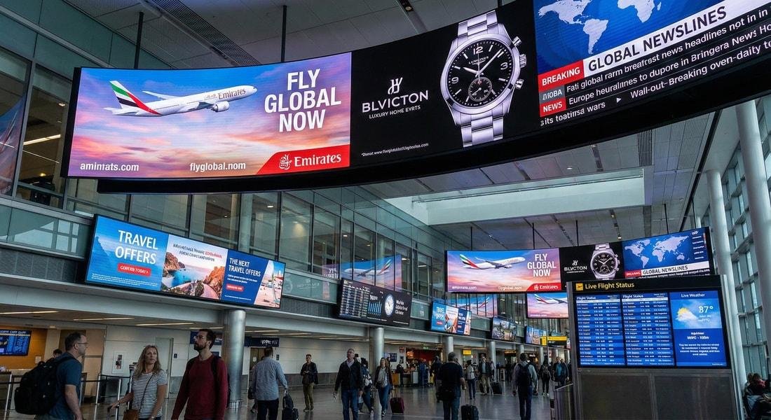 Airports OOH example