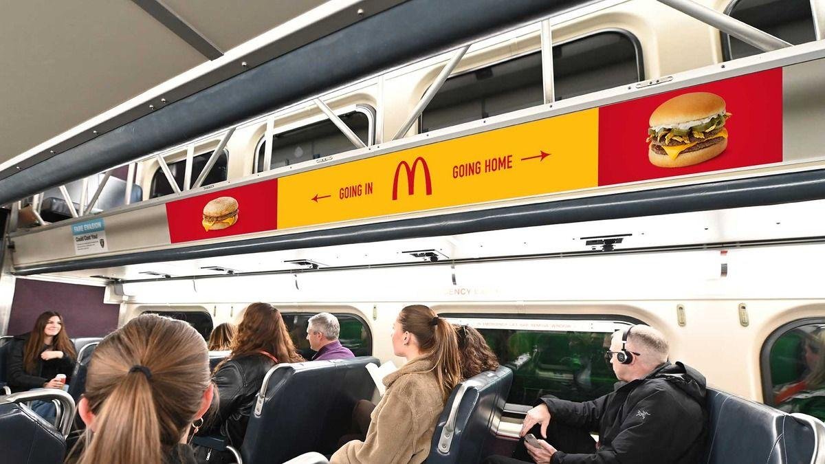 Transit OOH example