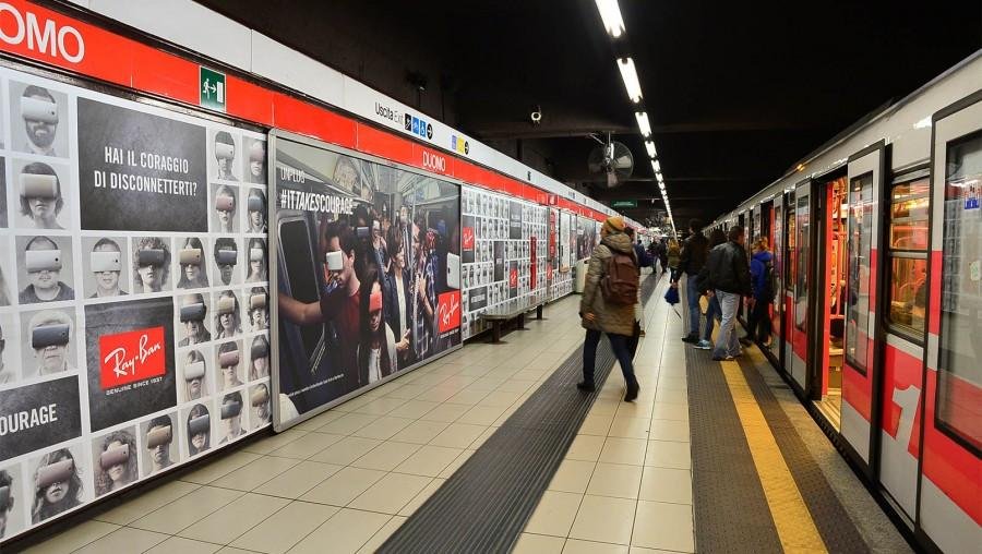 Transit OOH example