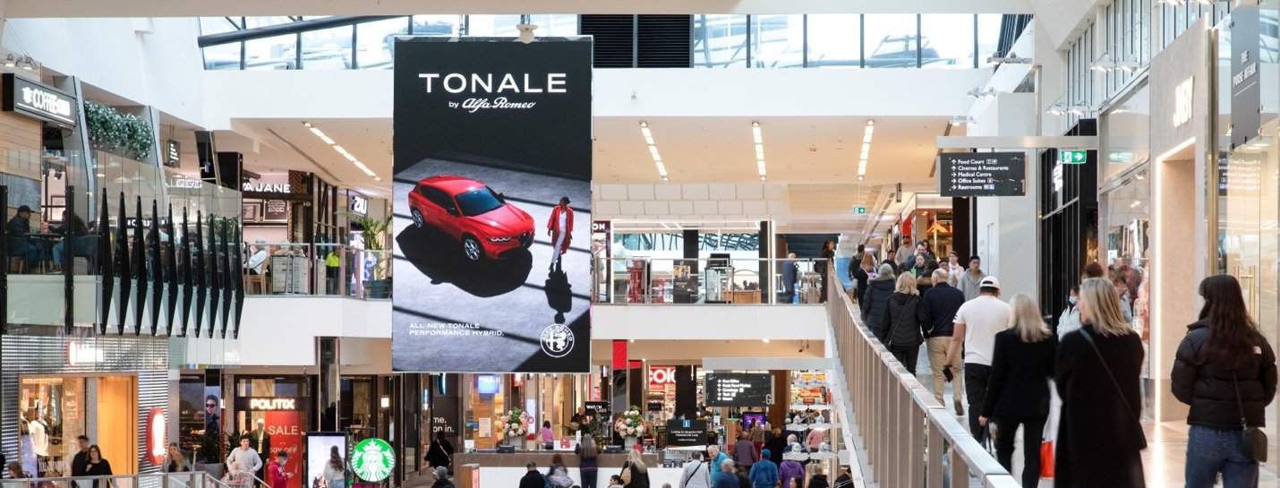Retail & Malls OOH example