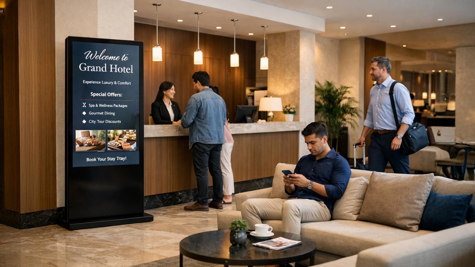 Place-Based Media OOH example