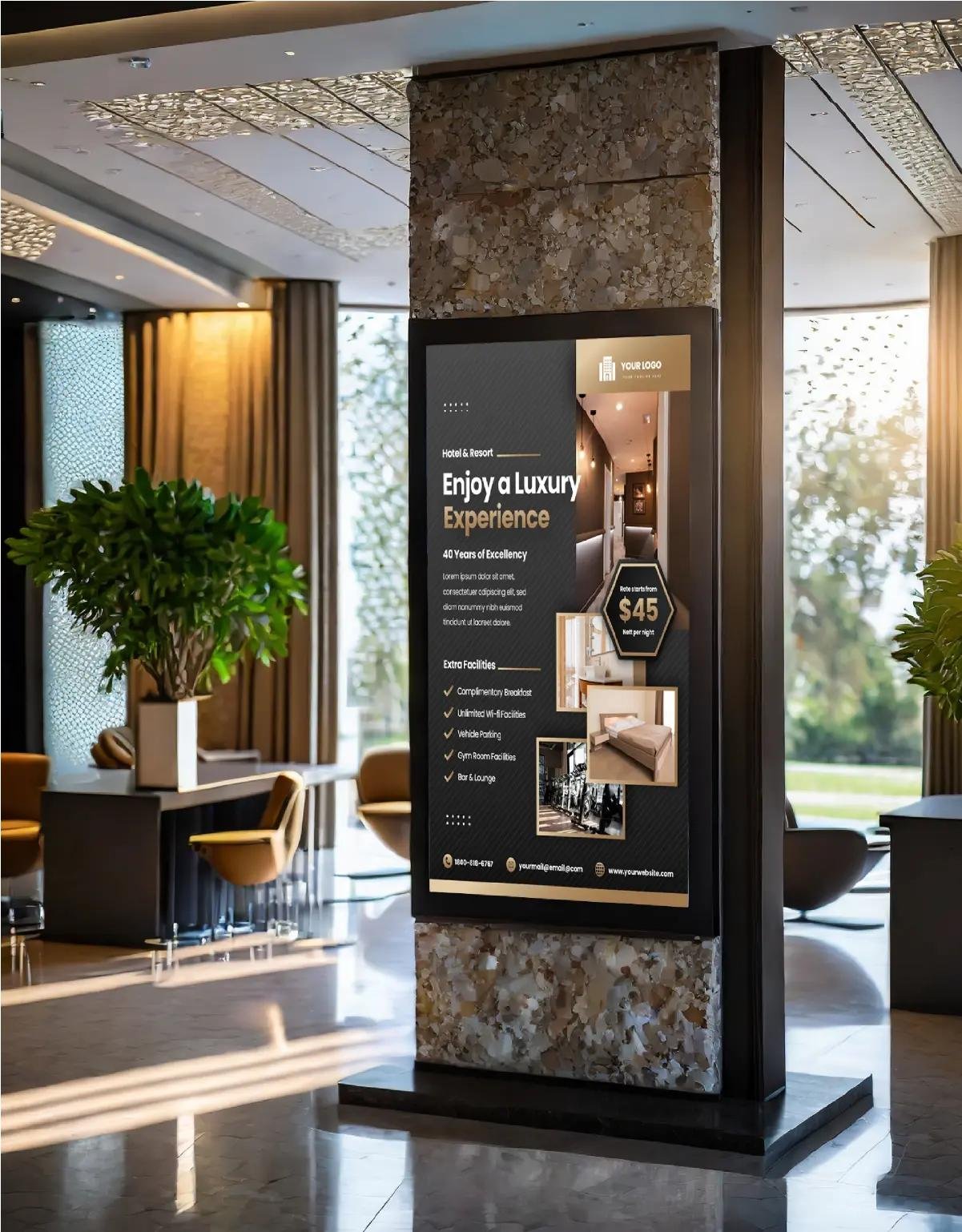 Place-Based Media OOH example